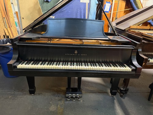 Steinway grand piano see - a,