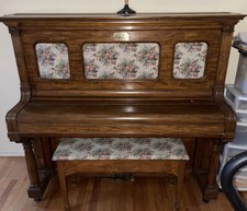 Steinway & Sons upright grand